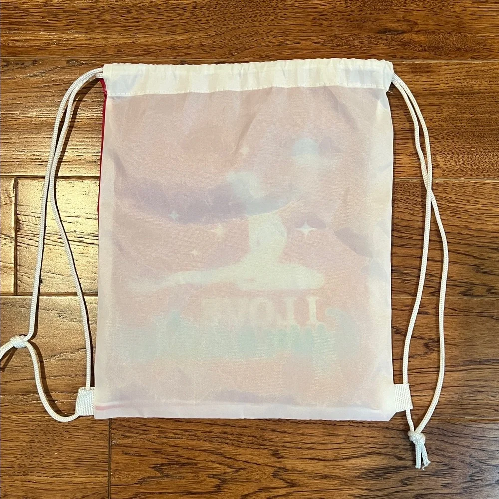 Gymnastics Pink Drawstring Bag